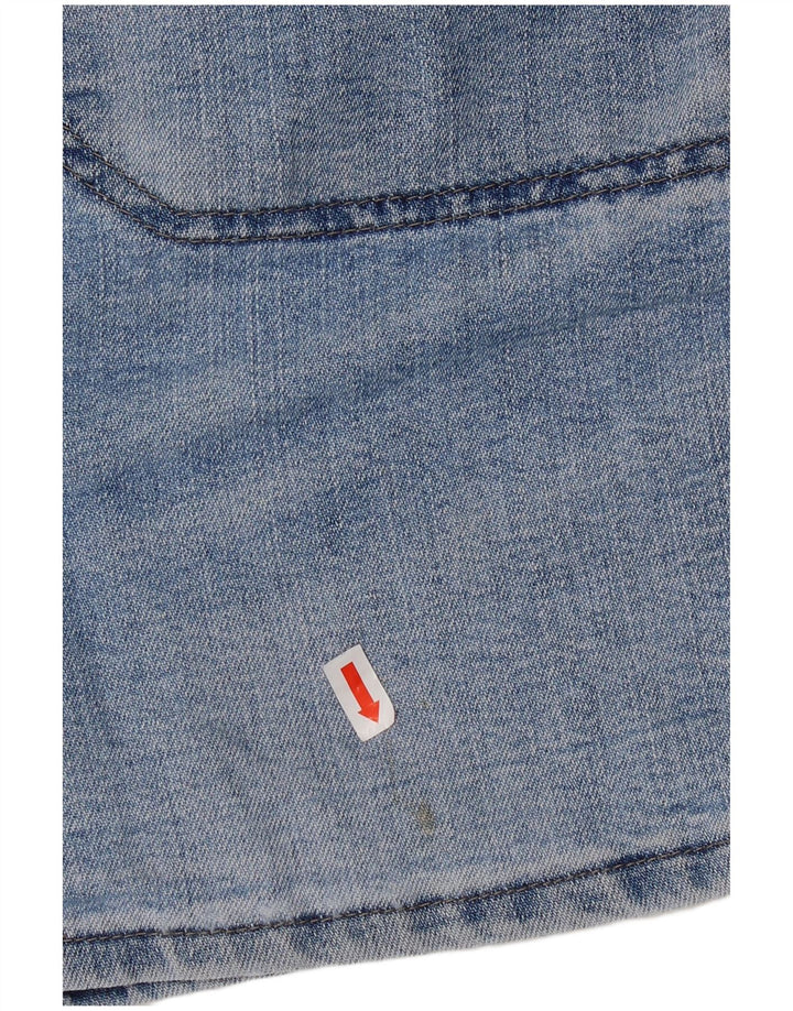 LEE Womens Denim Shorts W30 Medium Blue