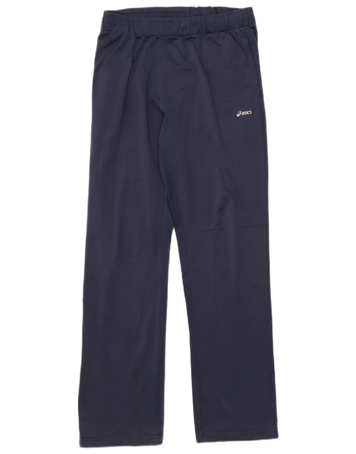 ASICS Mens Tracksuit Trousers Large  Navy Blue
