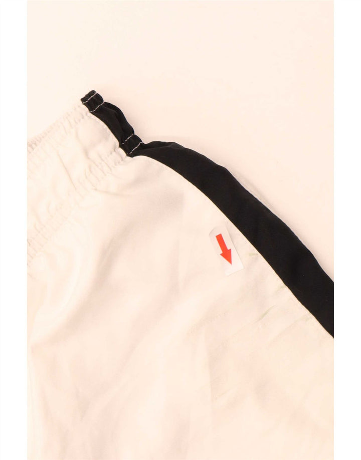 Nike Mens Dri Fit Sport Shorts Medium White Colourblock Polyester