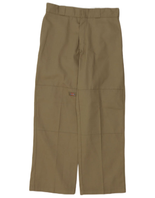 DICKIES Mens Loose Fit Cargo Trousers W30 L30 Beige Polyester