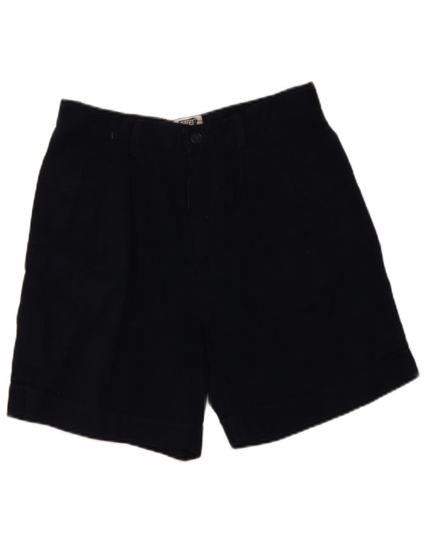 Rifle Womens Cargo Shorts W33 Large Navy Blue Cotton