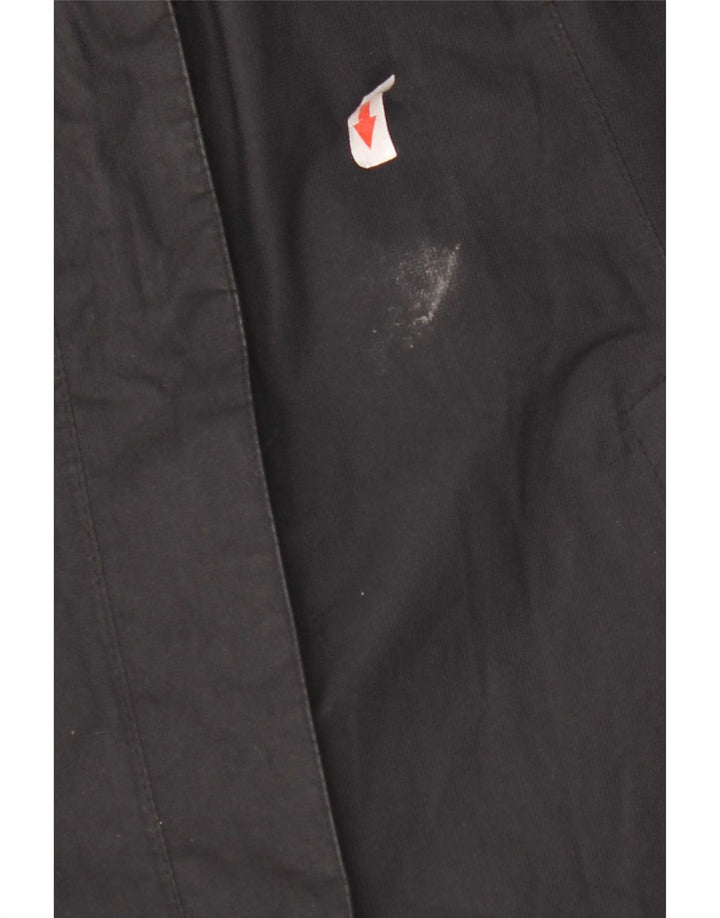 The North Face Womens Hooded Windbreaker Jacket UK 14 Medium Black
