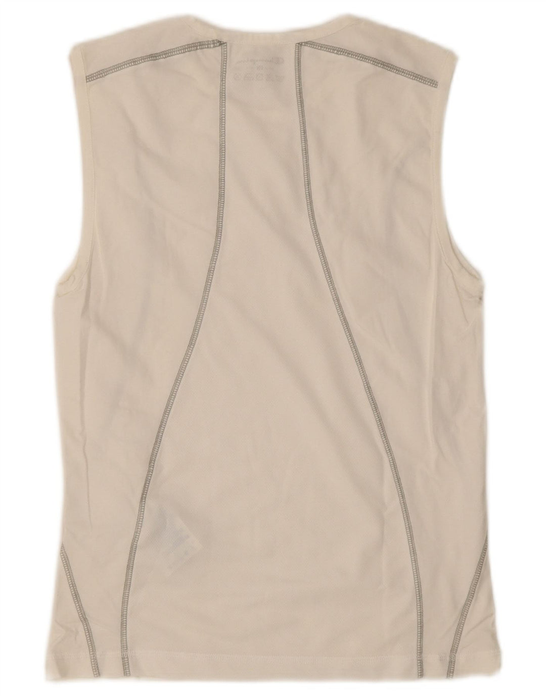 Champion Womens Vest Top UK 14 Large White Cotton