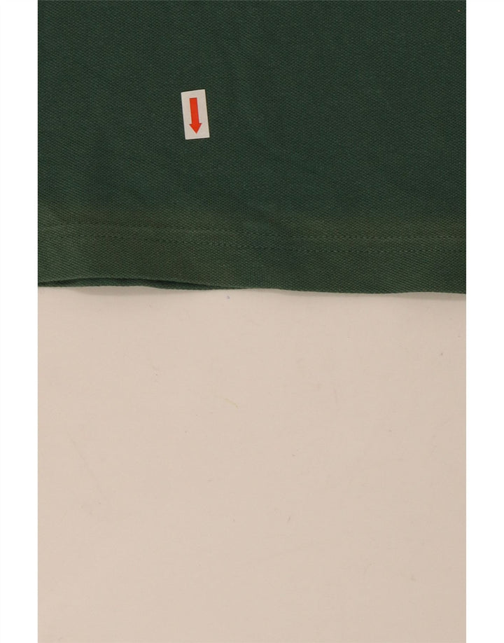 Kappa Mens Polo Shirt Large Green Cotton