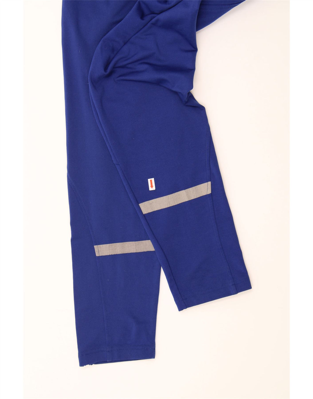 ASICS Boys Tracksuit Trousers 13-14 Years XL Navy Blue Polyester Vintage Asics and Second-Hand Asics from Messina Hembry 