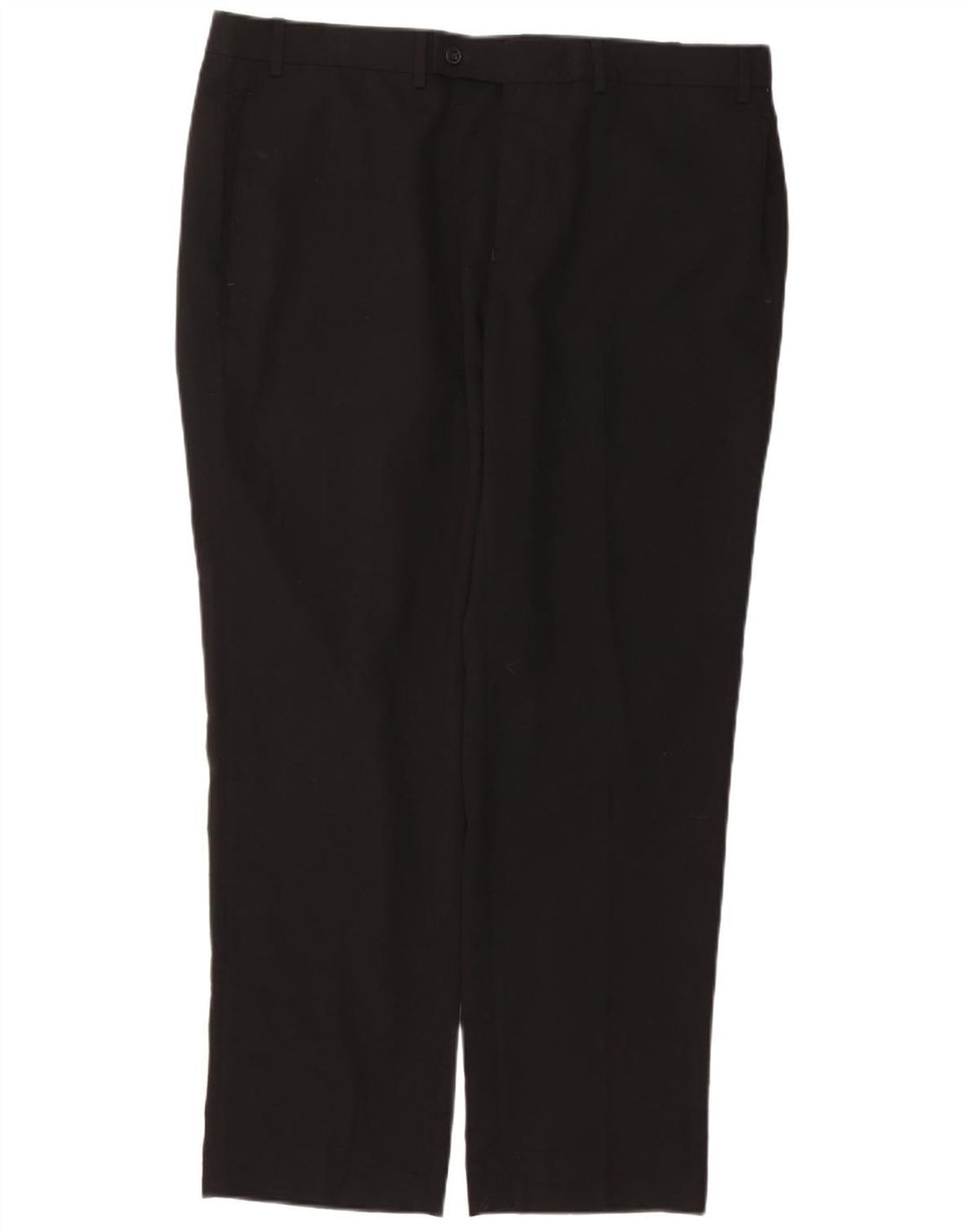 RALPH LAUREN Mens Straight Suit Trousers W38 L30 Black Polyester