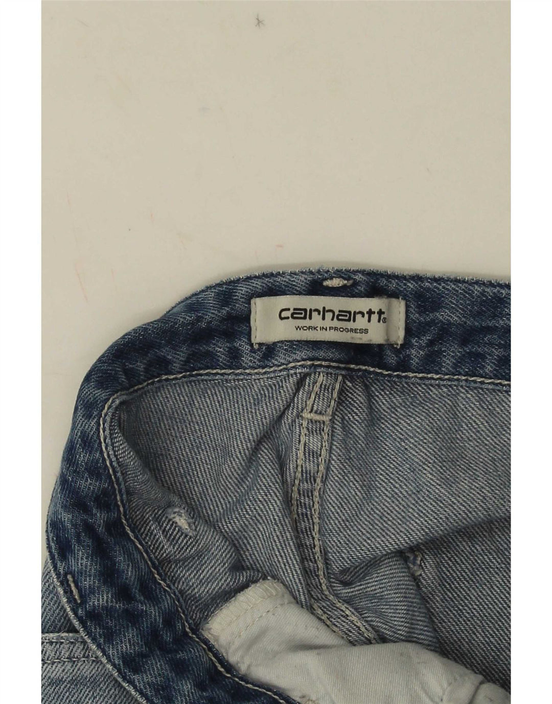 Carhartt Womens Cargo Tapered Jeans W26 L29 Blue