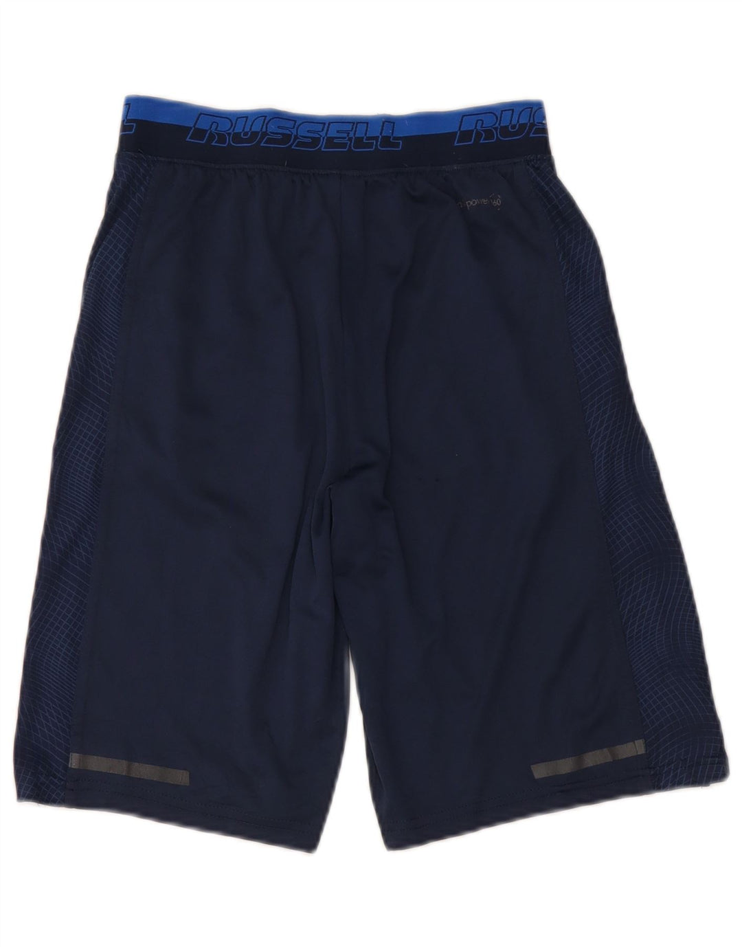 RUSSELL ATHLETIC Boys Dri-Power Sport Shorts 14-15 Years XL Navy Blue
