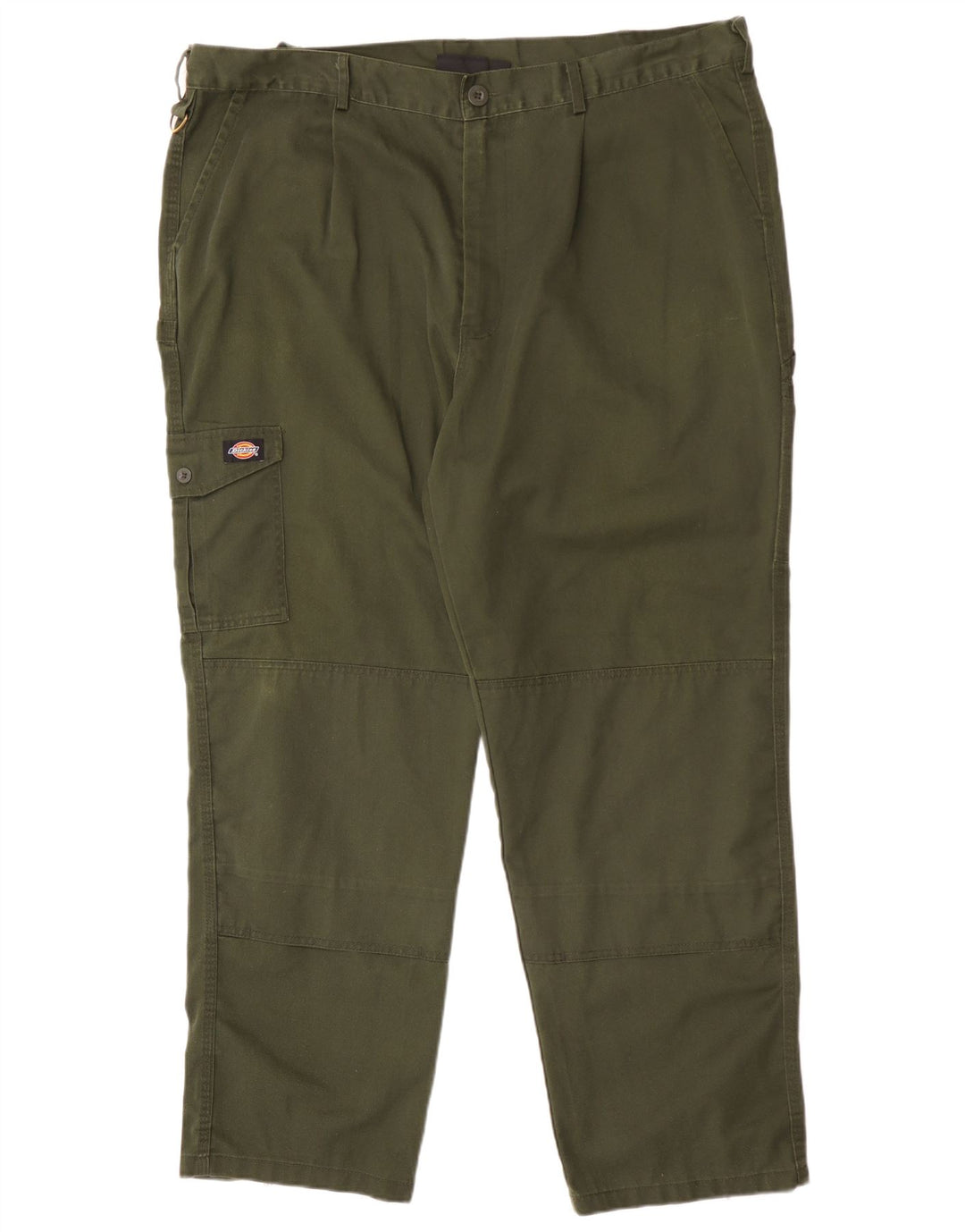 Dickies Mens Pegged Cargo Trousers W44 L31 Green Polyester