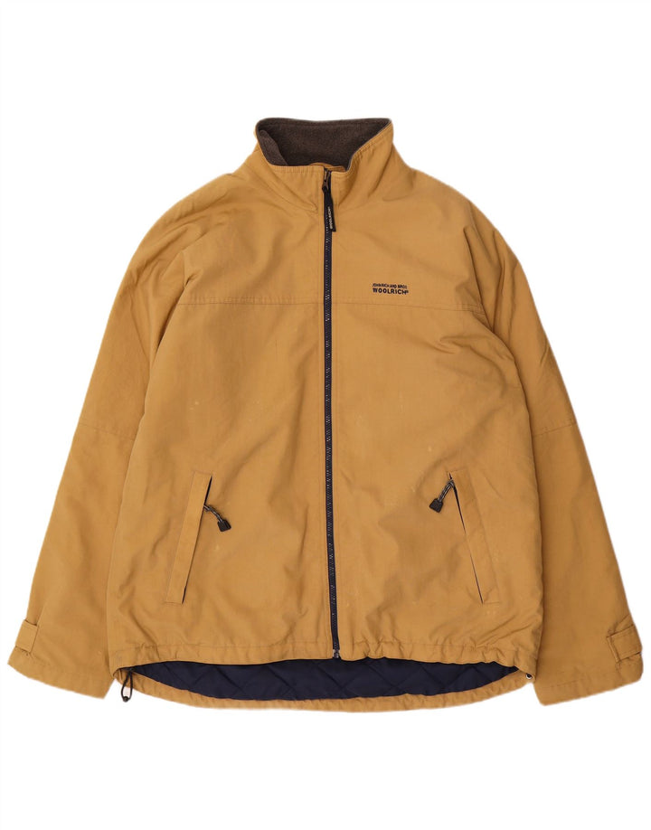 Woolrich Mens Windbreaker Jacket UK 42 XL Beige