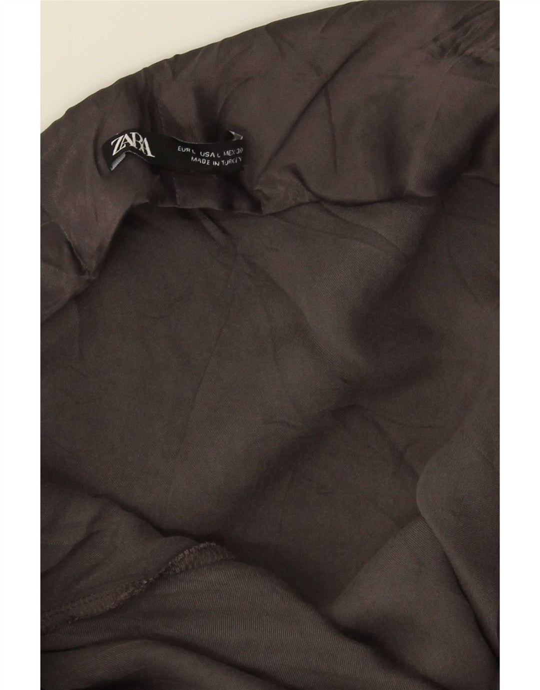 Zara Womens Maxi Skirt Large W30 Grey