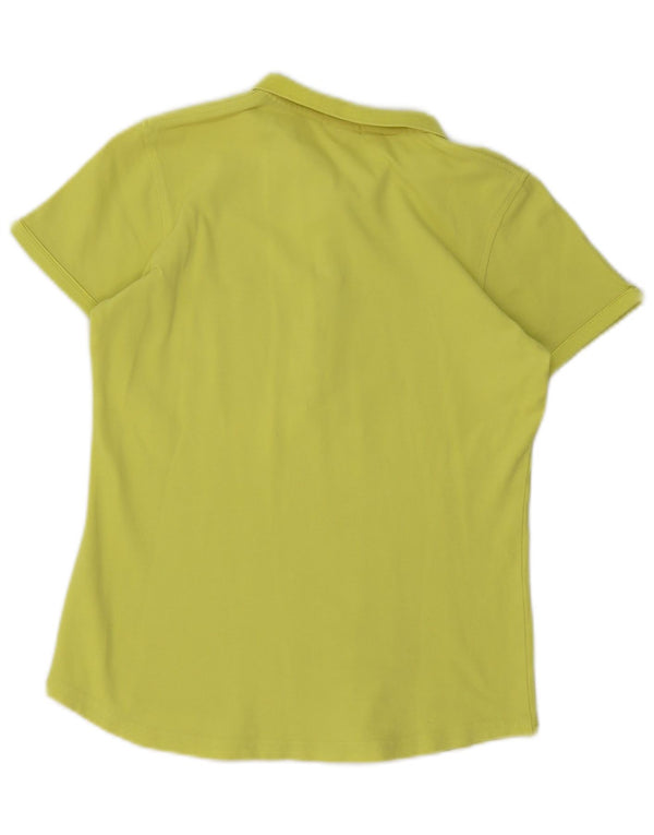 Sun68 Womens Polo Shirt UK 18 XL Green Cotton