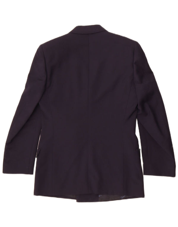 Pierre Cardin Mens Double Breasted Blazer Jacket UK 36 Small Navy Blue