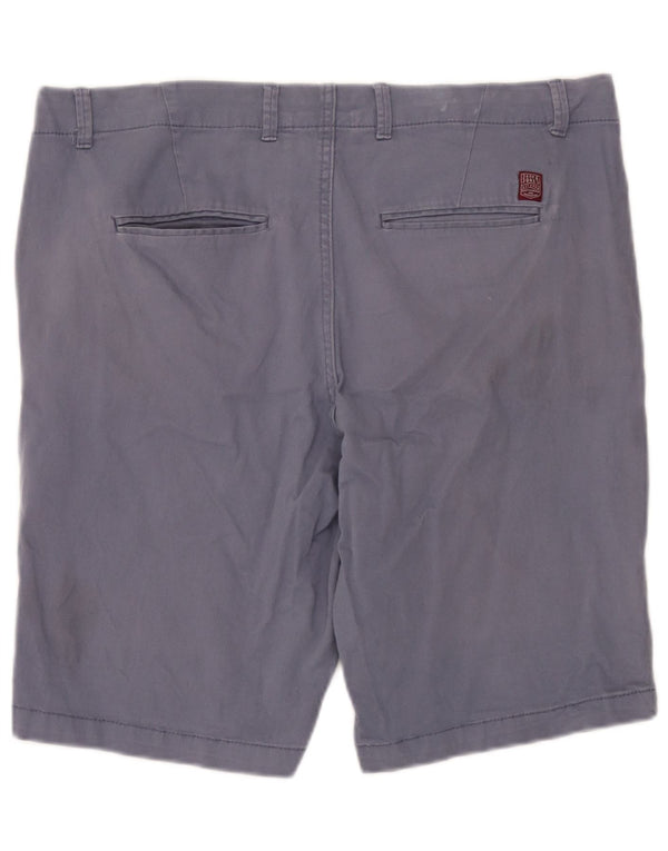 Jack & Jones Mens Regular Chino Shorts XL W38 Blue Cotton