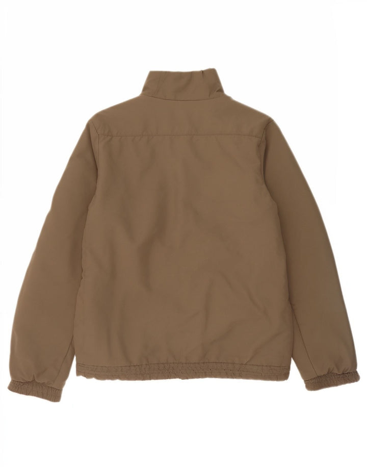Nike Womens Reversible Jacket UK 40 Large Brown Colourblock
