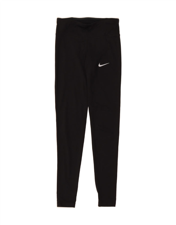 NIKE Womens Dri Fit Leggings UK 6 XS  Black Polyester Vintage Nike and Second-Hand Nike from Messina Hembry 