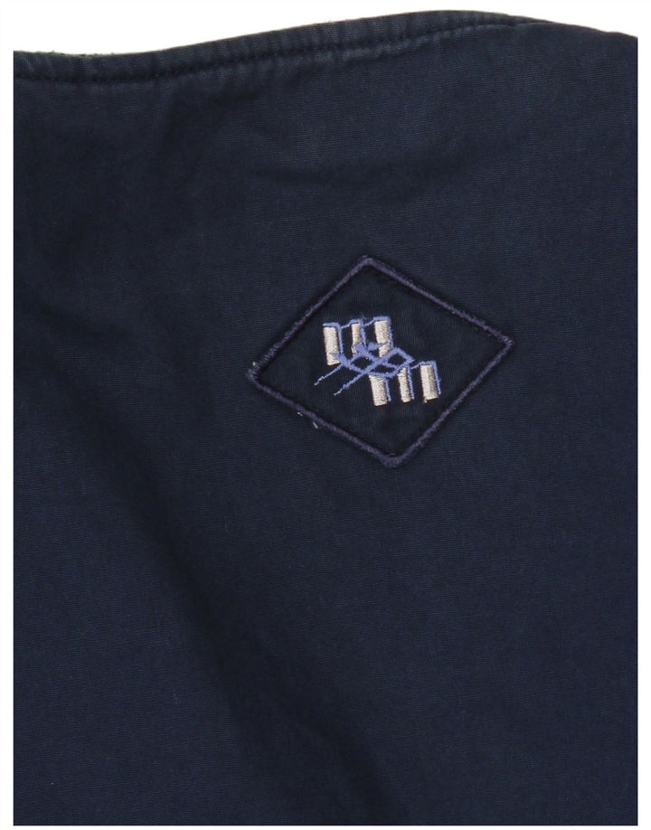 Vintage Mens Reversible Waistcoat Large Multicoloured Fair Isle