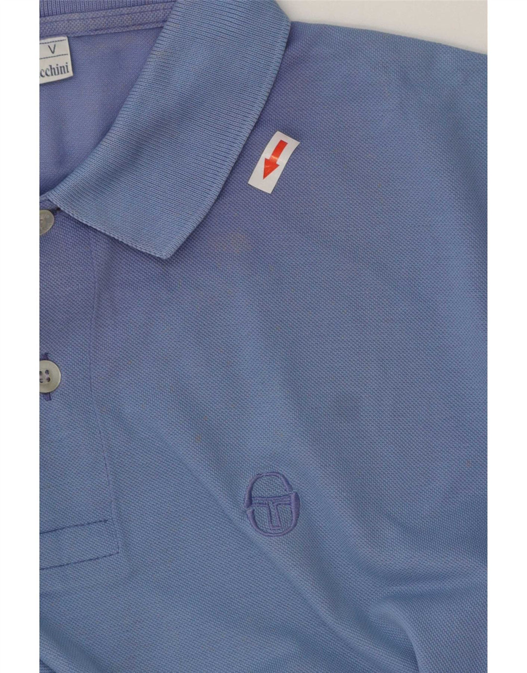 Sergio Tacchini Mens Polo Shirt Large Blue