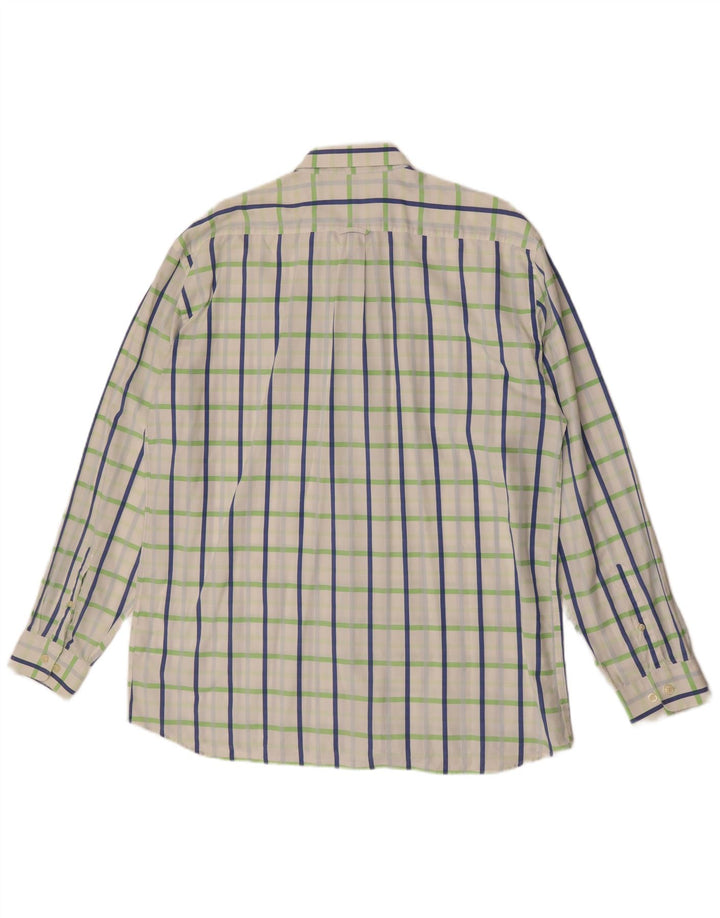 GANT Mens Regular Fit Shirt XL White Check Cotton
