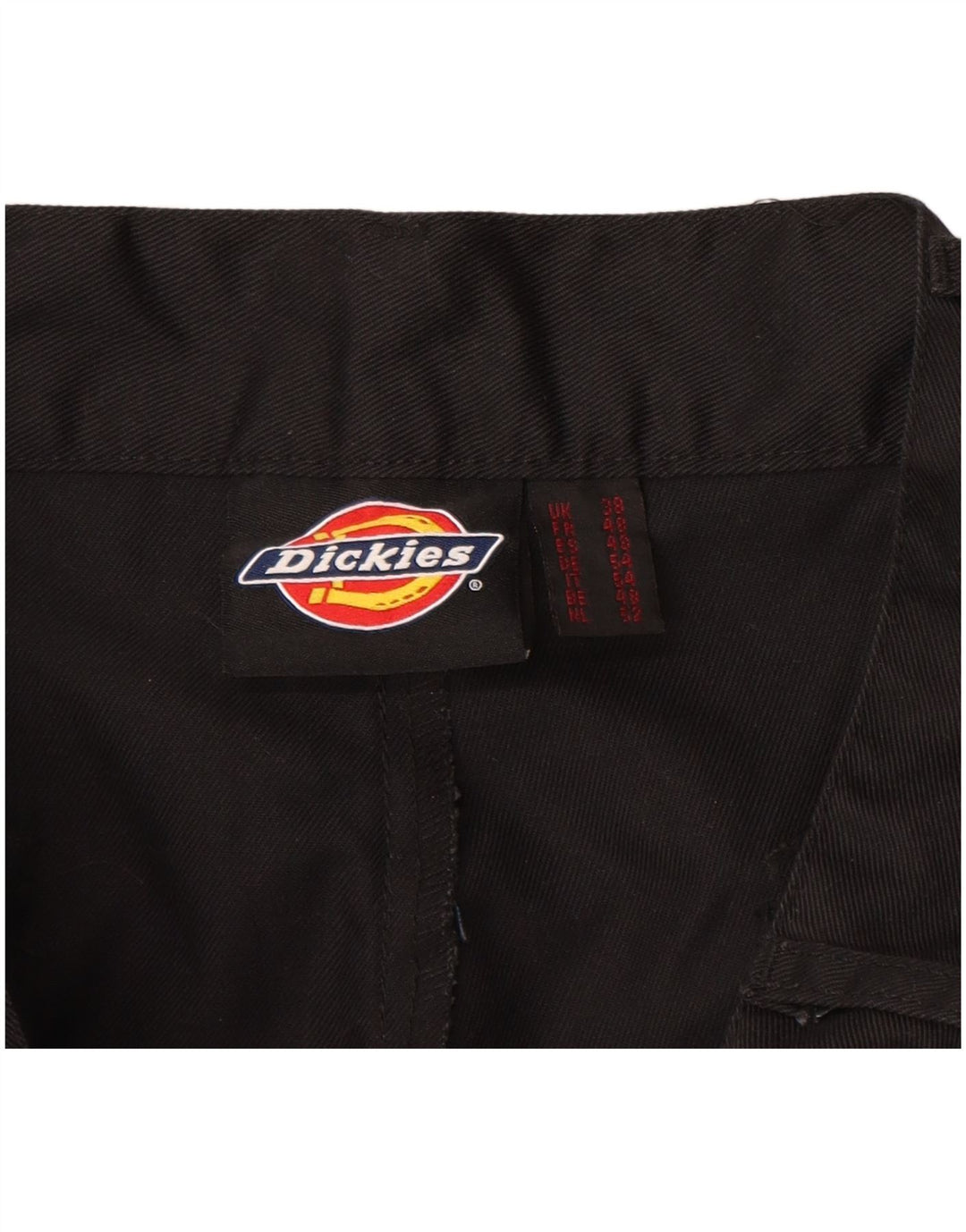 DICKIES Mens Cargo Shorts W38 XL  Black Polyester