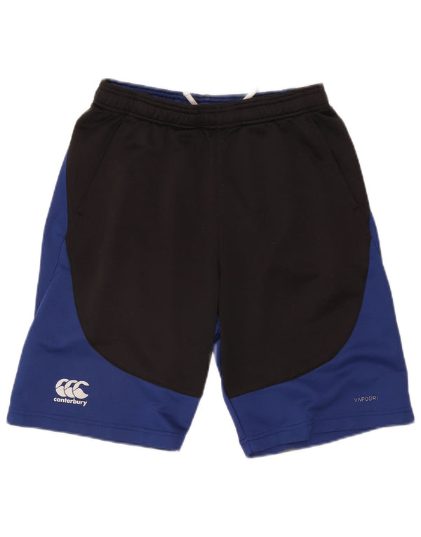 Canterbury Mens Sport Shorts Medium Black Colourblock Polyester
