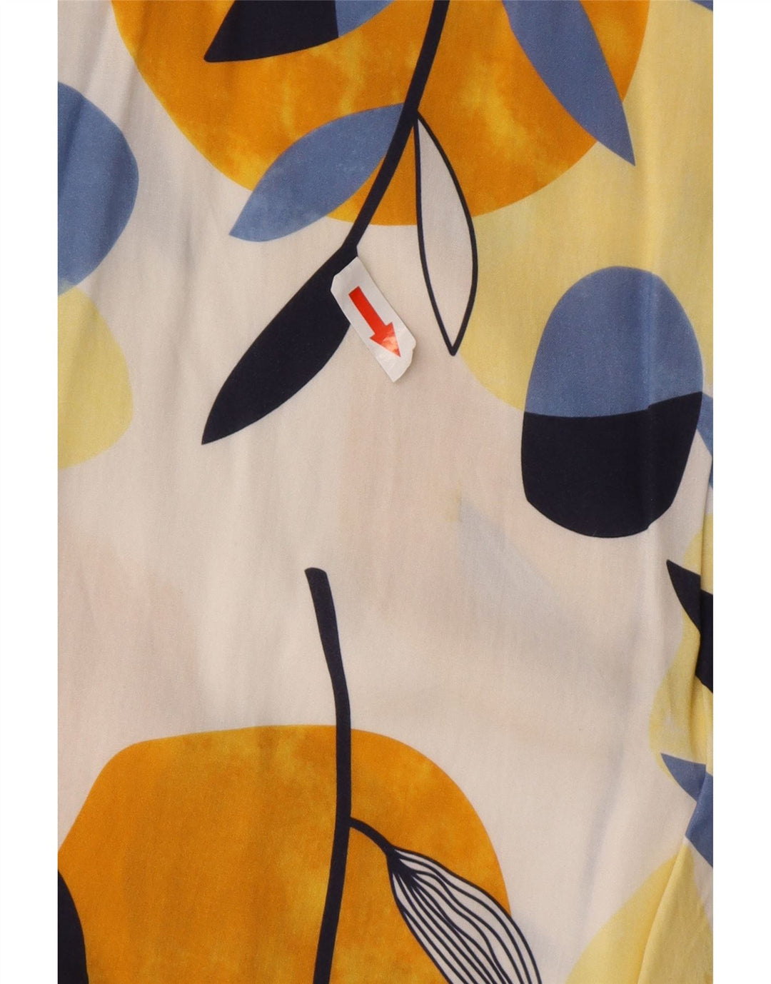 Vintage Mens Short Sleeve Shirt 2XL Multicoloured Floral Viscose