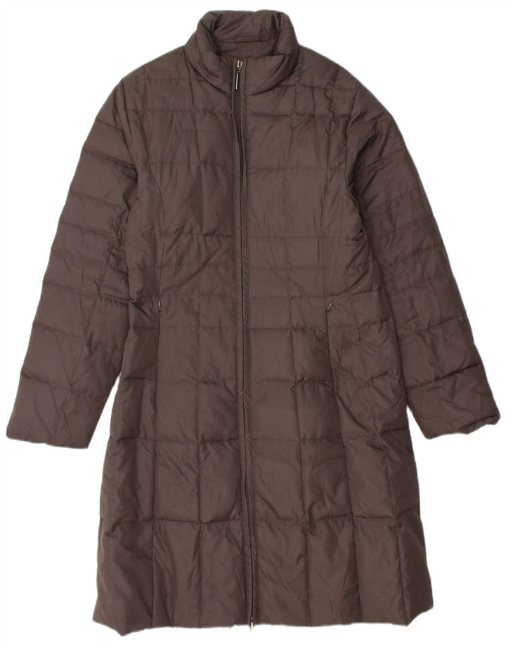 CANADIAN Womens Padded Coat UK 10 Small Brown Polyester