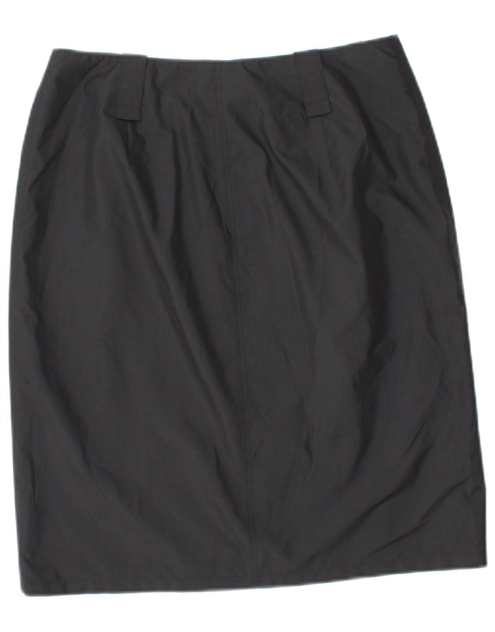 MARELLA Womens Straight Skirt UK 10 Small W28 Grey Polyester