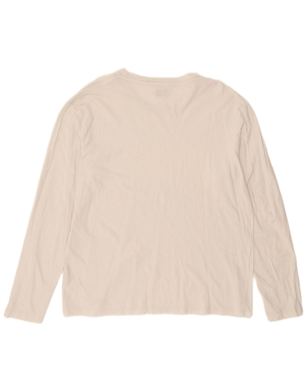Levi's Mens Top Long Sleeve XL White Cotton