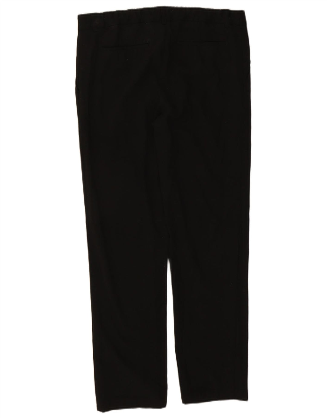 Marks & Spencer Mens Straight Suit Trousers W34 L29 Black