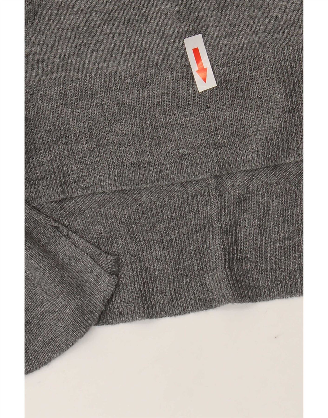 Zara Womens Boat Neck Jumper Sweater UK 14 Medium Grey
