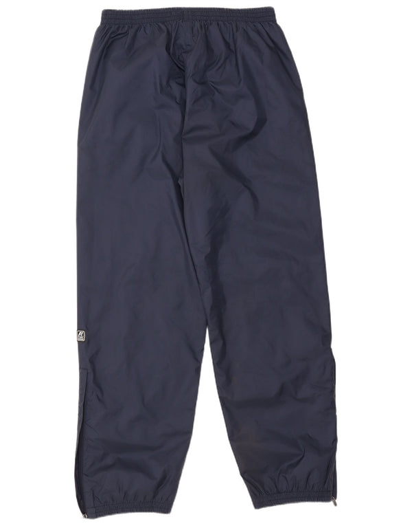 K-Way Mens Tracksuit Trousers Joggers Large  Navy Blue Polyamide