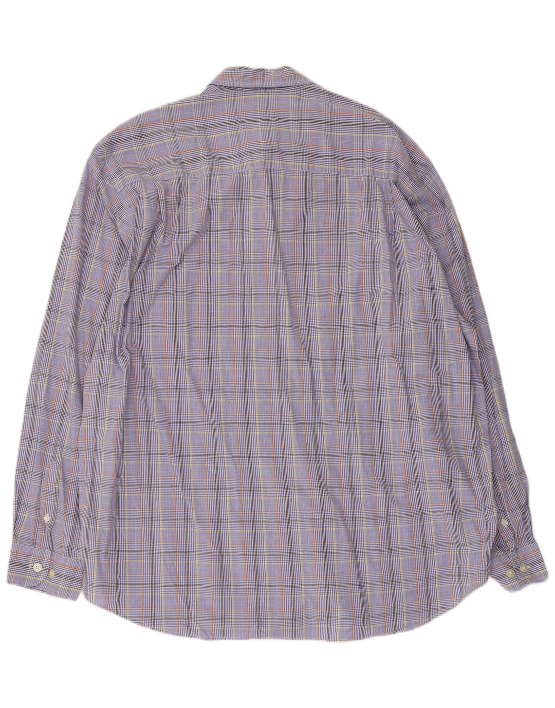 Eddie Bauer Mens Shirt XL Blue Check Cotton