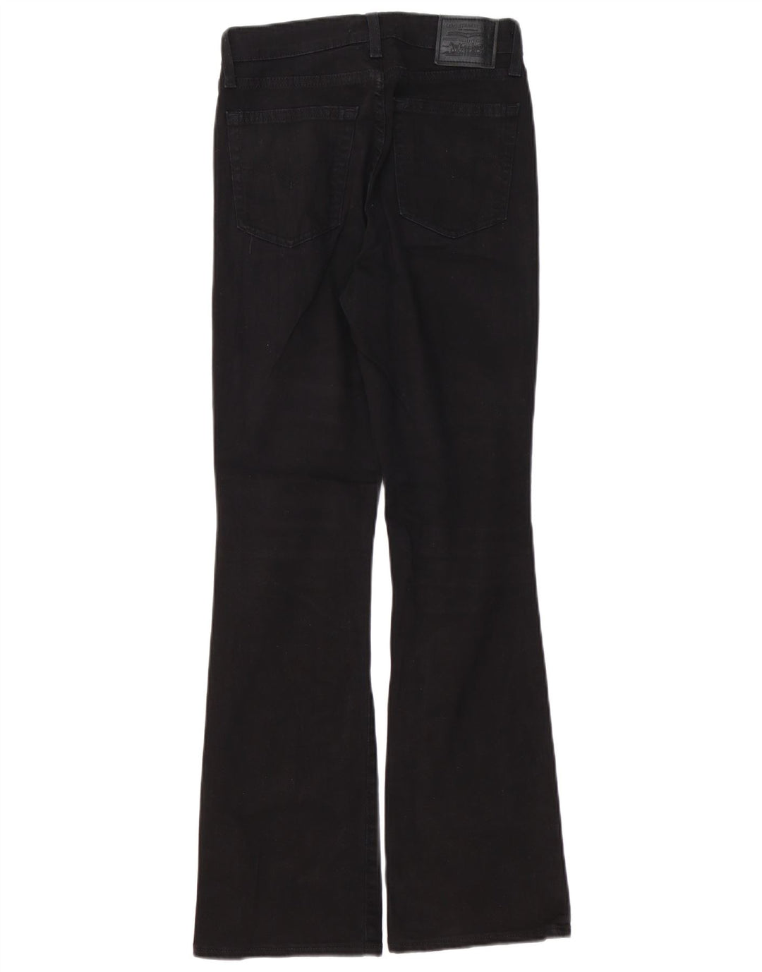 LEVI'S Womens 725 High Rise Bootcut Jeans W27 L30  Black Cotton