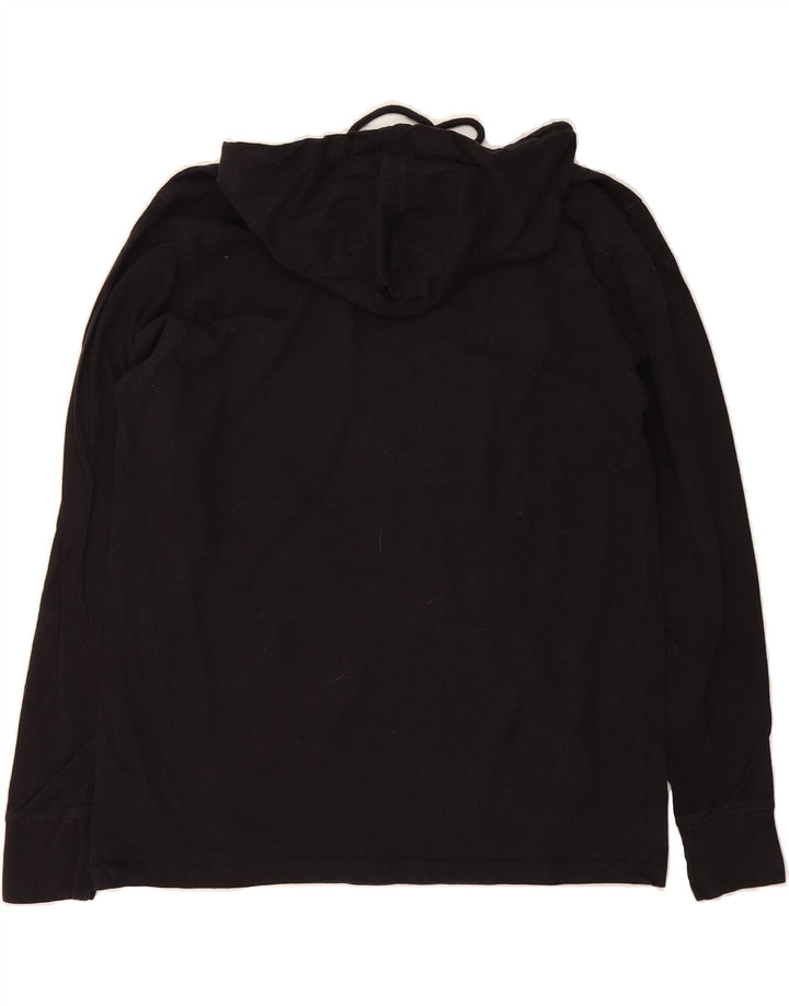 CHAMPION Mens Hoodie Jumper Medium Black Cotton Vintage Champion and Second-Hand Champion from Messina Hembry 