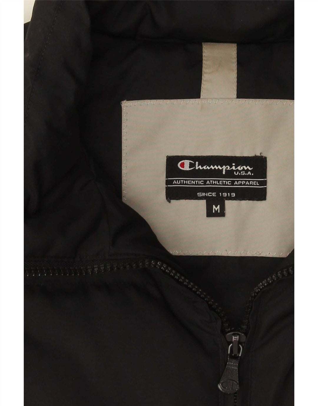 Champion Womens Padded Gilet UK 14 Medium Black Polyester