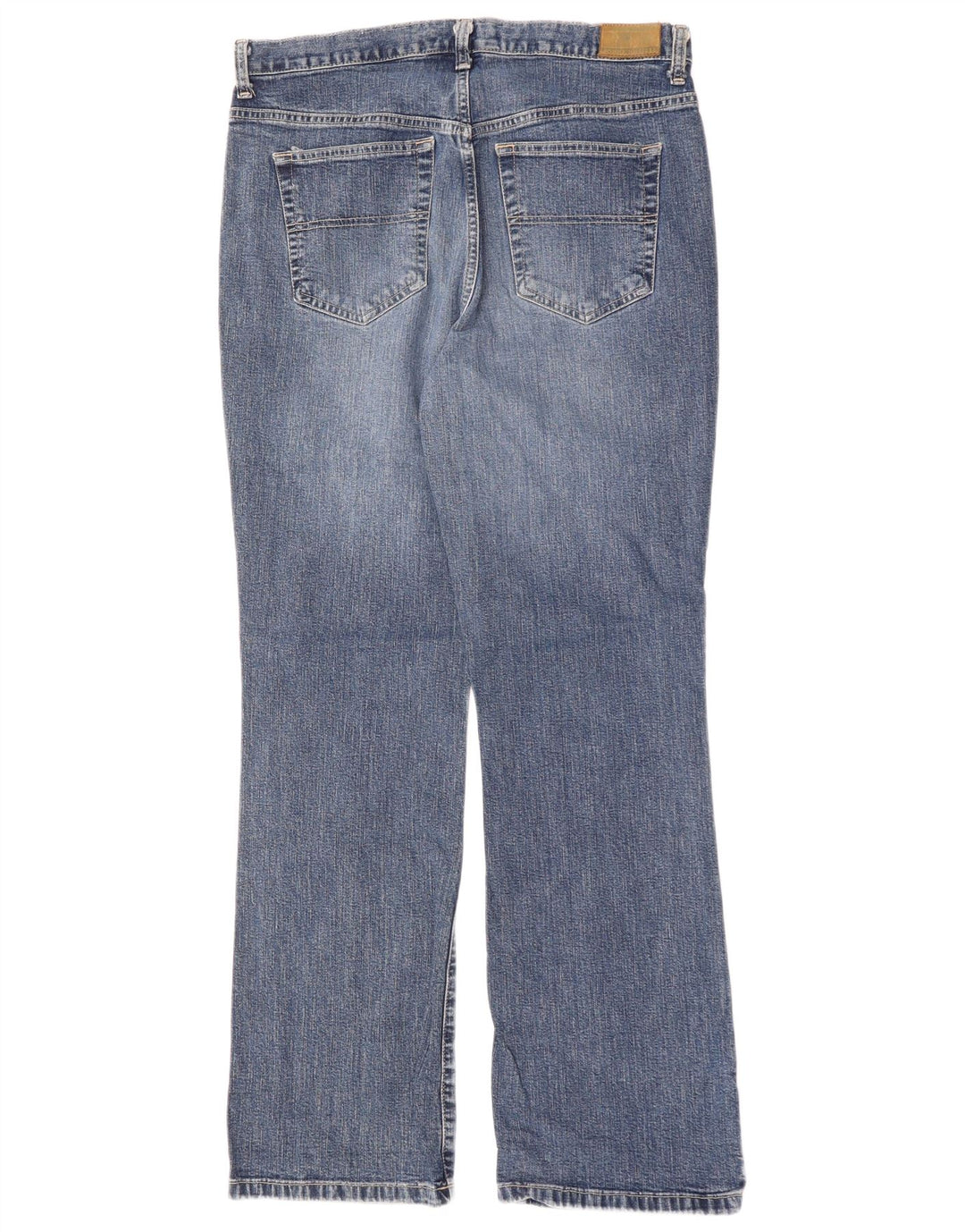 TOMMY HILFIGER Womens Hipster Bootcut Jeans W34 L31 Blue