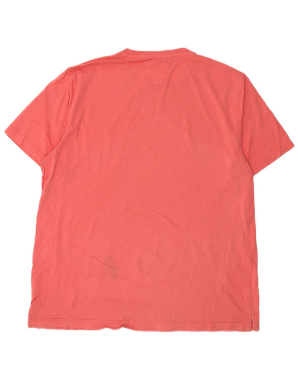 J. Crew Mens T-Shirt Top 2XL Pink Cotton