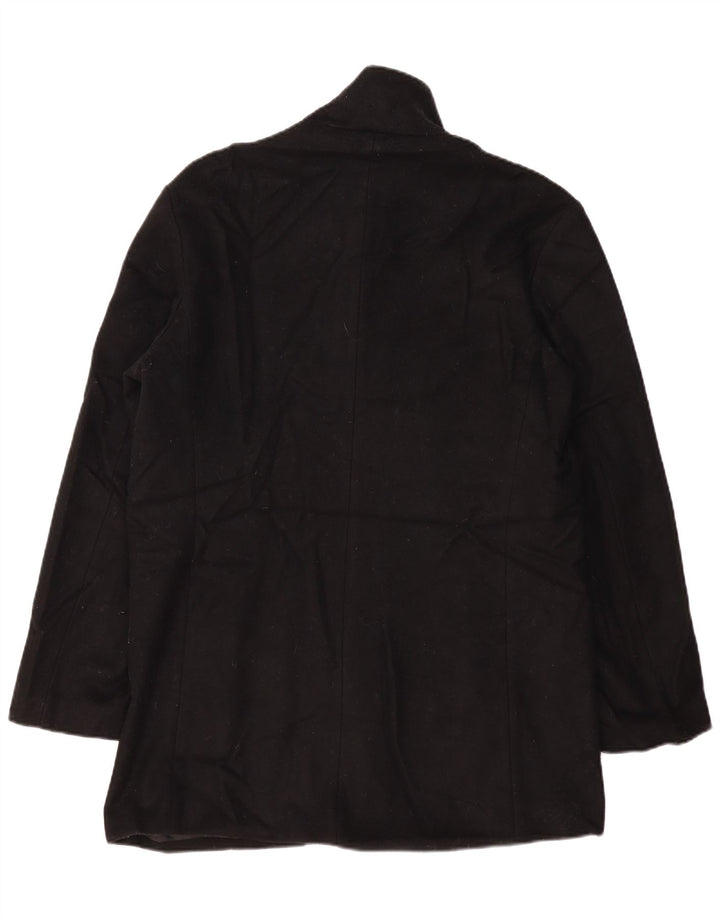 CALVIN KLEIN Mens Overcoat UK 40 Large Black