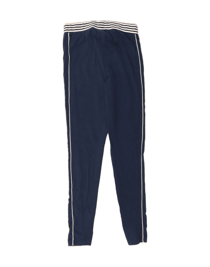 ELLESSE Womens Leggings UK 10 Small Navy Blue Cotton Vintage Ellesse and Second-Hand Ellesse from Messina Hembry 