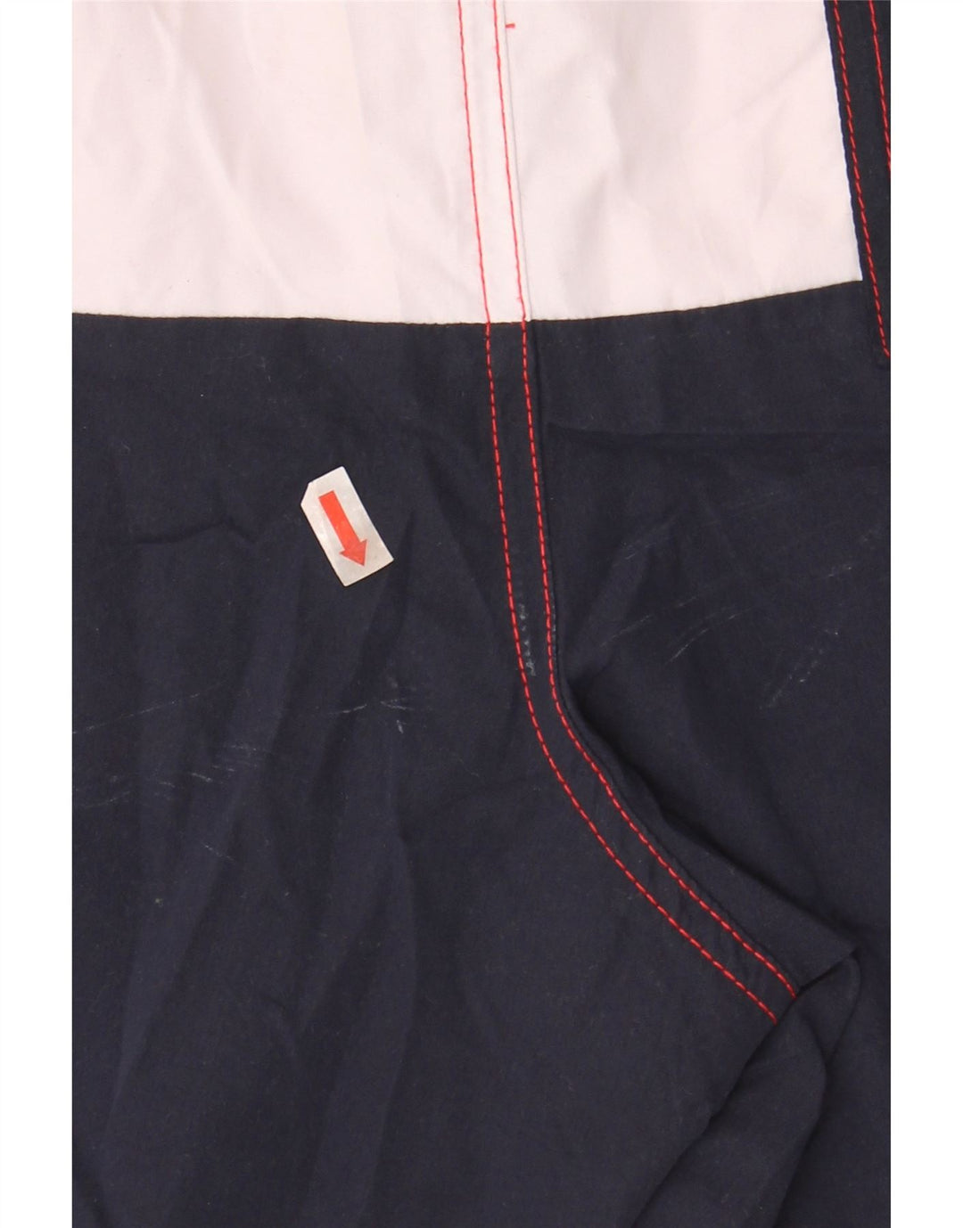 JACK & JONES Mens Graphic Swimming Shorts Large  Multicoloured Colourblock Vintage Jack & Jones and Second-Hand Jack & Jones from Messina Hembry 