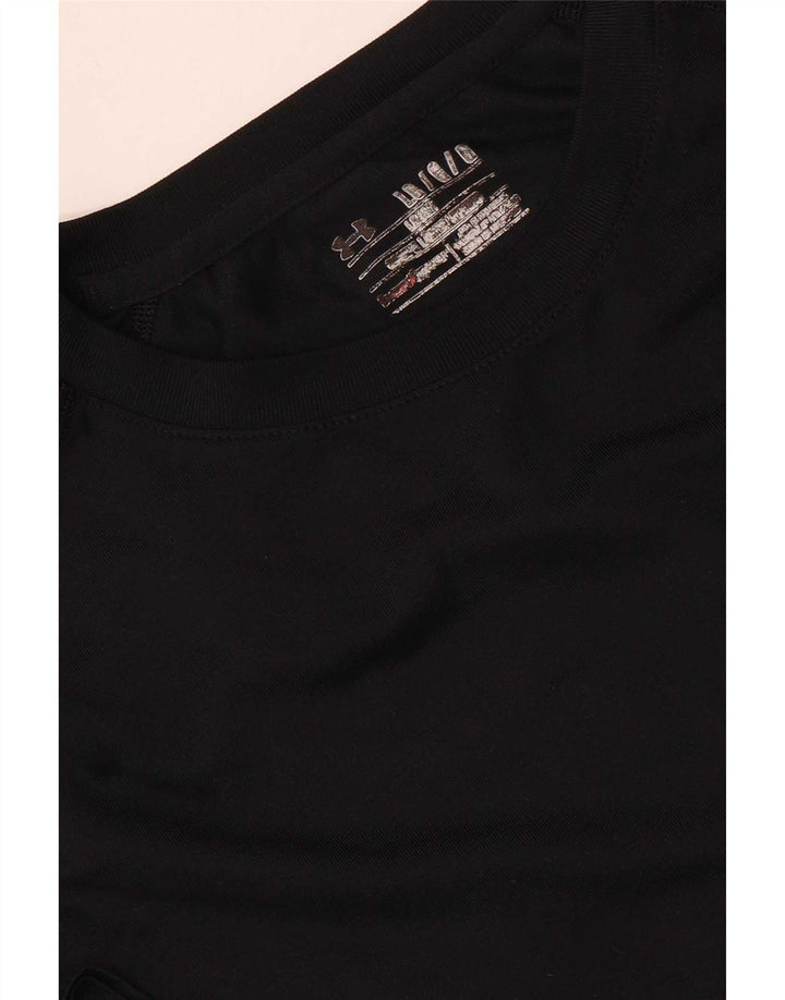 Under Armour Mens T-Shirt Top Large Black