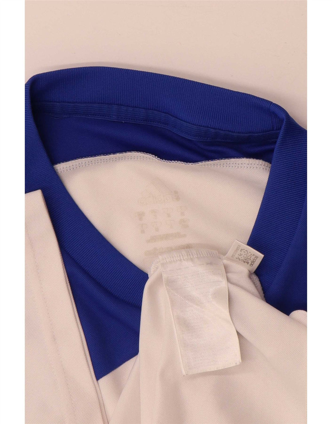Adidas Mens Climalite T-Shirt Top Medium White Colourblock Polyester