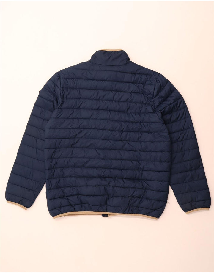 Lotto Womens Padded Jacket UK 20 2XL Navy Blue Polyester