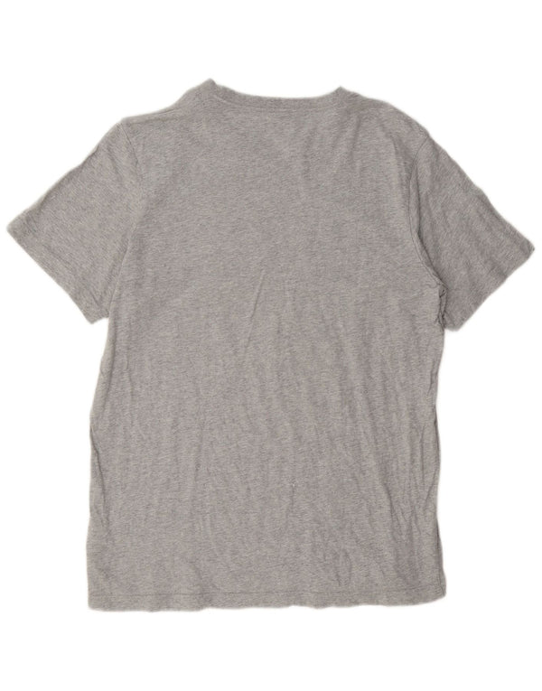 Adidas Mens Graphic T-Shirt Top Large Grey Cotton