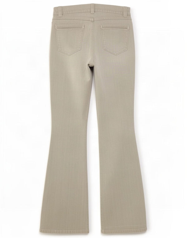 Marks & Spencer Womens Per Una Bootcut Jeans UK 12 Medium W28 L32 Grey