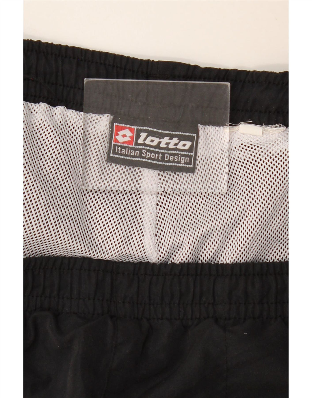 Lotto Mens Tracksuit Trousers Large  Black Colourblock