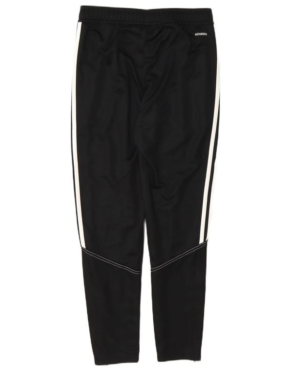 Adidas Womens Aeroready Tracksuit Trousers UK 10 Small Black Polyester