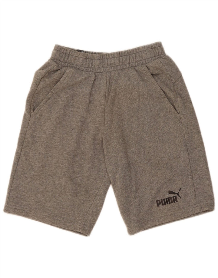 PUMA Mens Sport Shorts XS  Grey Cotton