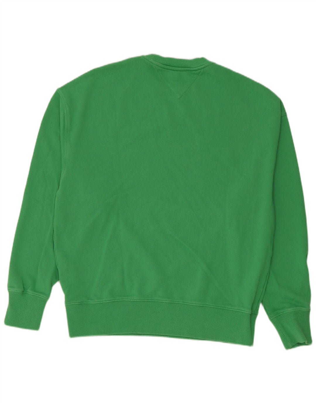Tommy Hilfiger Mens Sweatshirt Jumper Small Green Cotton